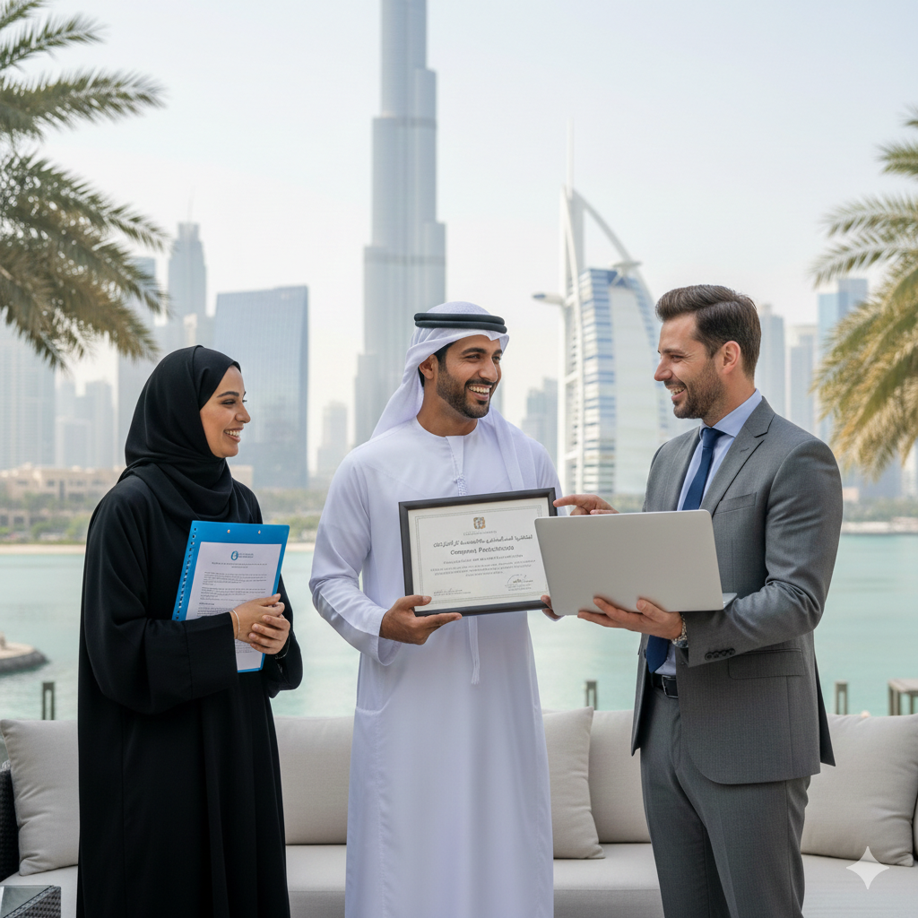 Home page visual - Business setup in Dubai